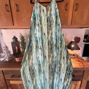 Flowy Multicolor Maxi Dress